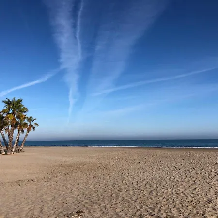 Urbanizacion Mar De Canet, 2 Con Piscina Comunitaria, Garaje Y Wifi Lejlighed