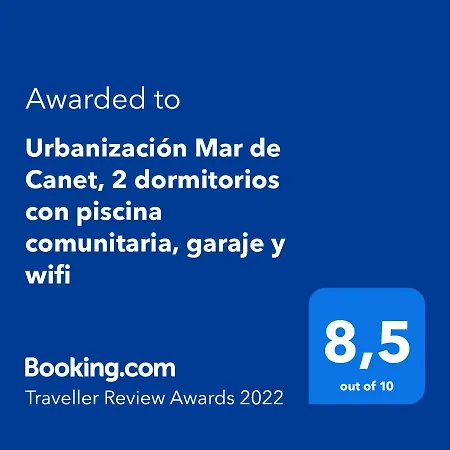 Urbanizacion Mar De Canet, 2 Con Piscina Comunitaria, Garaje Y Wifi Canet d'En Berenguer